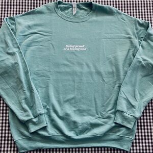 Christian Crewneck Sweatshirt - Unisex Large, Brand New